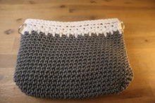 Load image into Gallery viewer, crochet zipper handbag
