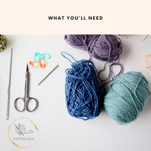 Load image into Gallery viewer, Granny square earphone pouch
