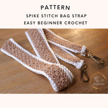Load image into Gallery viewer, spike stitch bag strap
