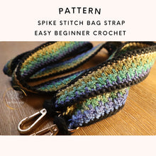Load image into Gallery viewer, spike stitch bag strap
