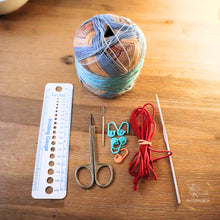 Load image into Gallery viewer, crochet net scrunchie
