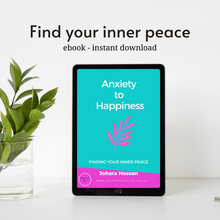 Load image into Gallery viewer, Anxiety to Happiness: Finding your inner peace
