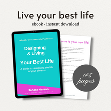 Load image into Gallery viewer, Live your Dream Life - ebook, worksheets &amp; printables
