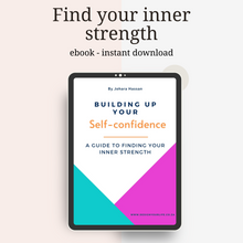 Load image into Gallery viewer, Build Your Self-confidence - ebook &amp; worksheets
