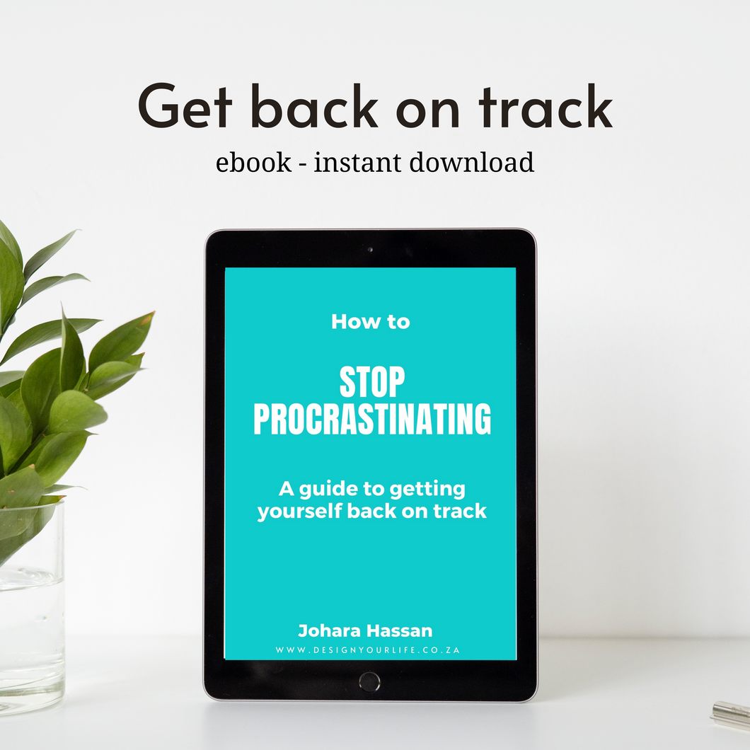 Stop Procrastinating - ebook & worksheets