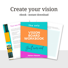 Load image into Gallery viewer, vision board kit with ebook &amp; templates
