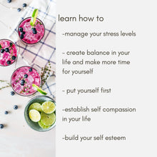 Load image into Gallery viewer, The Self-Care ebook with worksheets &amp; printables
